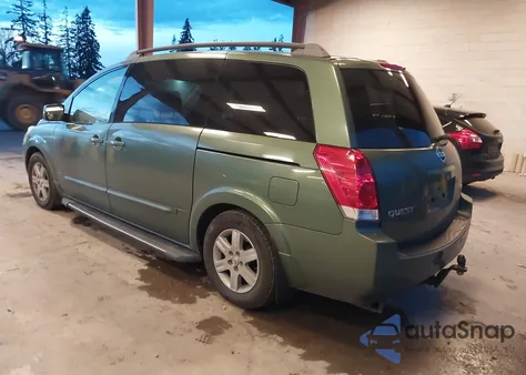 2004 Nissan Quest 3.5 Sl from USA, damaged, VIN 5N1BV28U24N338341